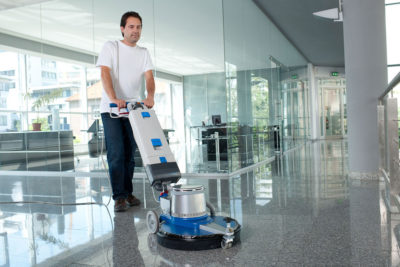 Electric floor polisher HS 1001 and high speed machine